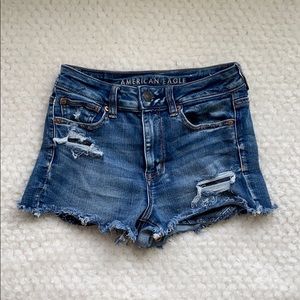 American Eagle High-Rise Jean Shorts